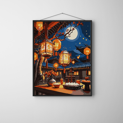 Sayılarla Tuval Boyama Seti