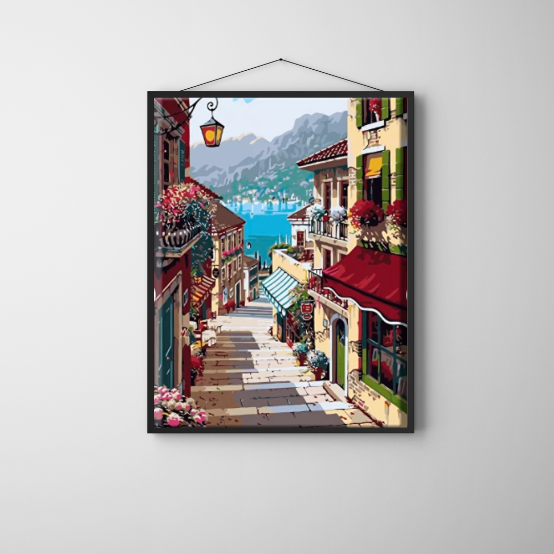 Sayılarla Tuval Boyama Seti