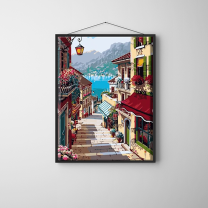 Sayılarla Tuval Boyama Seti