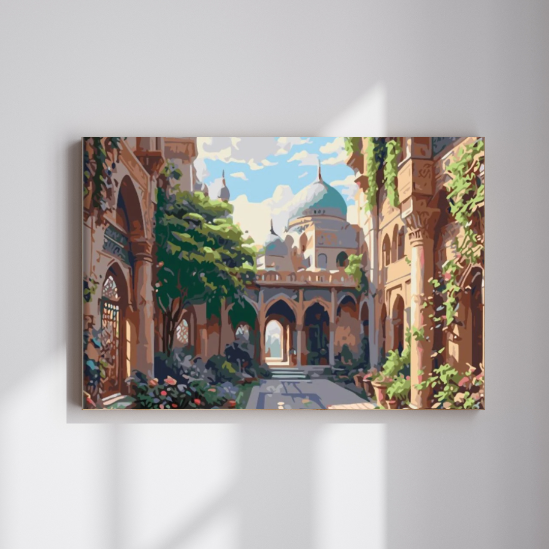 Sayılarla Tuval Boyama Seti