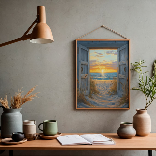 Sayılarla Tuval Boyama Seti