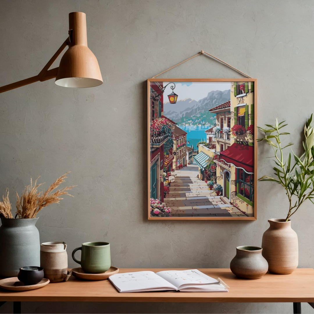 Sayılarla Tuval Boyama Seti