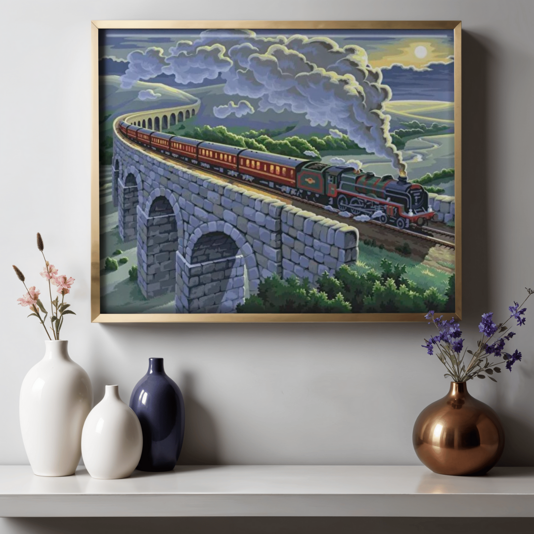 Sayılarla Tuval Boyama Seti